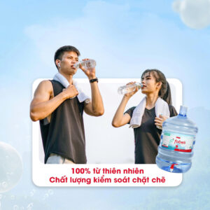 Bình nước Fobeli 19L (bình úp) – Mua 5 tặng 1