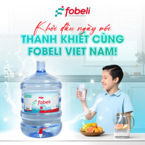 Bình nước Fobeli 19L (bình úp) – Mua 5 tặng 1
